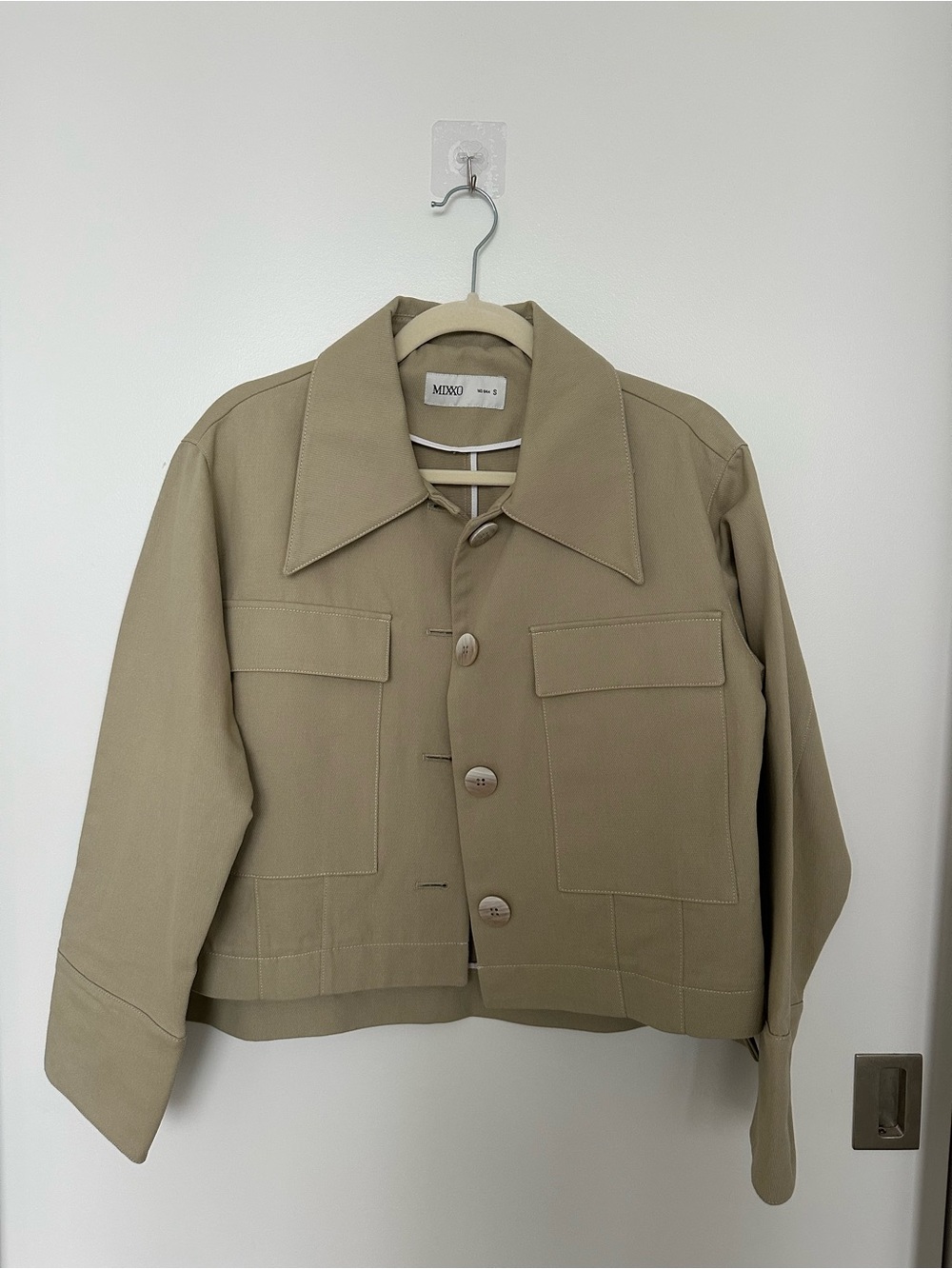 Khaki Jacket - 100% Cotton